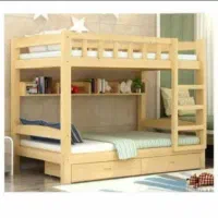 تخت دو طبقه کودک نوجوان کد m3