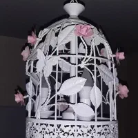 لوستر طرح قفس|لوستر و چراغ آویز|تهران, افسریه شمالی|دیوار