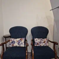 دو عدد مبل تک نفره چوب راش