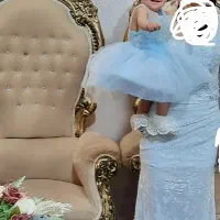 لباس پفی عروسکی دخترانه تا یکو نیم‌سال