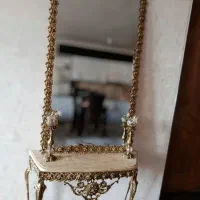 آینه کنسول برنزی