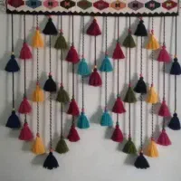 پشمی . پرده . دستبافت