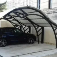 سایبان پارکینگ تکگل