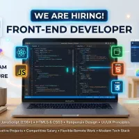 نیاز به Front-End Developer