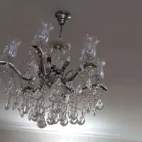 لوستر کریستال ۶ شاخه