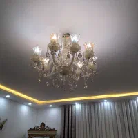 لوستر ۸ شاخه کریستال