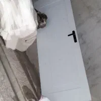 درب و چارچوب اتاق خواب در حد نو|مصالح و تجهیزات ساختمان|آبدانان, |دیوار