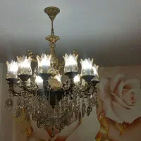 لوستر ۱۲ شاخه|لوستر و چراغ آویز|ابهر, |دیوار