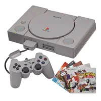 پلی استیشن ۱ فت + پنج بازی هدیه