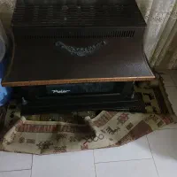 بخاری گازی پلار مارک برند طرح شومینه تمیز