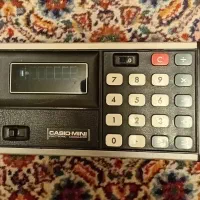 ماشین حساب ساده لامپی کاسیو CASIO CM 602 ژاپن