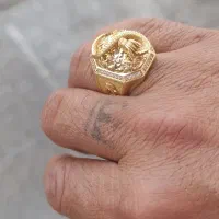 انگشتر مردانه طلا نو