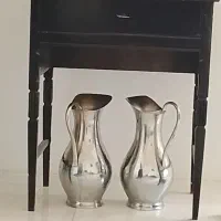 پارچ برنجی با روکش ورشو(استیل)