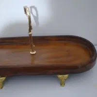 ظرف پذیرایی طرح چوب