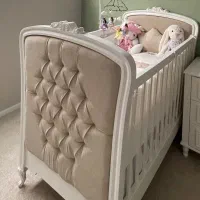 تخت نوزادی با سرویس رو تختی ترک