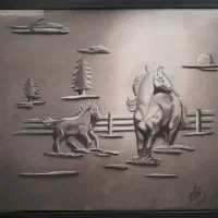 پذیرش سفارش نقاشی|تابلو، نقاشی، عکس|کرج, کیانمهر|دیوار