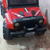 ماشین شارژی۵موتوره فرمان برقی باتری نو