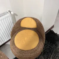 میزو صندلی حصیری|میز و صندلی غذاخوری|شهریار, شهریار|دیوار