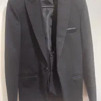 کت تک پسرونه مشکی مجلسی شیک سایز۴۰