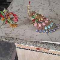 خروس وطاووس برنز