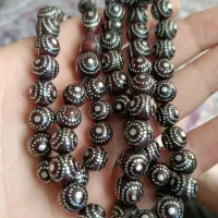 تسبیح ناجیر نقره کوب 22سالع داریمش