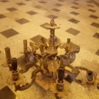 لوستر برنجی