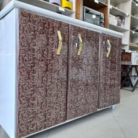 کمد ظرفی سه درب فلزی * اثاث مارکت|مبلمان خانگی و میز عسلی|سیرجان, |دیوار