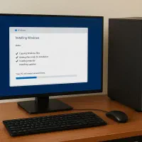 نصب ویندوز، آنتی ویروس و نرم‌افزار