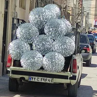 کارگاه تولید فنس وسیم خاردار وپایه فنس نقد.اقساط|خدمات پیشه و مهارت|اردبیل, |دیوار