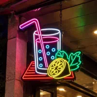 تابلو ابمیوه بستنی