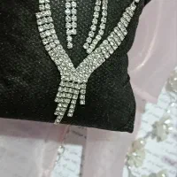 ست گردنبند و گوشواره نقره ای ترند و دخترونه|جواهرات|سبزوار, توحیدشهر|دیوار