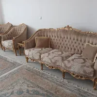 مبلمان ۷ نفره|مبلمان خانگی و میز عسلی|ساوه, |دیوار