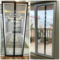 دوخت پرده مغناطیسی تابستان و زمستان|پرده، رانر، رومیزی|بروجرد, |دیوار