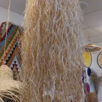 انواع لوستر رافیا و حصیری و صنایع دستی