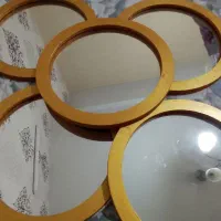 ۵ عدد اینه ی تزیینی نو فقط دونه ای ۲۵۰ تومن