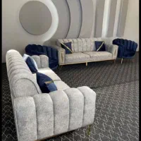 مبلمان راحتی صدفی|مبلمان خانگی و میز عسلی|ایوانکی, |دیوار