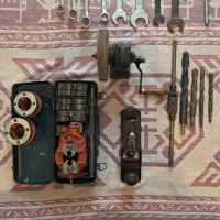 ابزار آچار آلمانی رنده حدیده سنگ رومیزی مته جک خرک