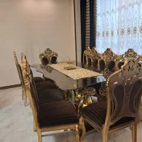 ست مبلمان و غذاخوری بسیار شیک و در حد نو