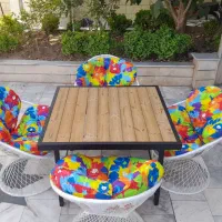 مبلمان باغی چوبی|صندلی و نیمکت|دلیجان, |دیوار