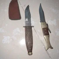 ۲عددچاقوی تزئینی،با قدمت بالا و کاملا سالم و تیز