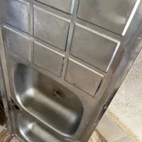 سینک دو‌لگنه در حد نو