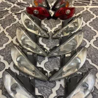 چراغ جلو کبریتی و کریستالی valeo و چراغ عقب