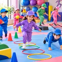 بازی و ورزش کودکان و ریتم و گیم