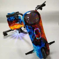 اسکوتر دریفت موتور توربو (غلامی)|دوچرخه، اسکیت، اسکوتر|زاهدان, |دیوار