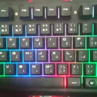 کیبورد گیمینگRGBبا جعبه تخفیف به مشتری واقعی
