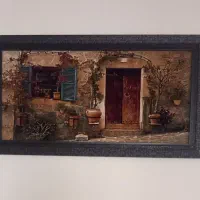 دوعدد تابلو فرش ماشینی