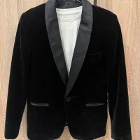 کت خارجی مخمل پسرانه مناسب ۷ تا ۹ سال