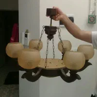 لوستر پذیرایی و آشپزخانه
