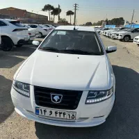 سمند سورن پلاس سفید مشکی