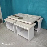 جلومبلی کمجا / عسلی کمجا / میز جلومبلی با عسلی